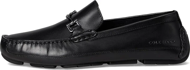 Cole Haan Wyatt Bit Driver Men's Shoes Black : 7 M - Medium, Leather - Image 6