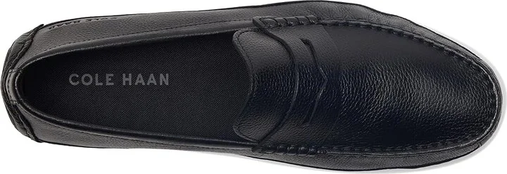 Cole Haan Wyatt Penny Driver Men's Shoes Black/Black : 10.5 D - Medium, Leather - Image 2