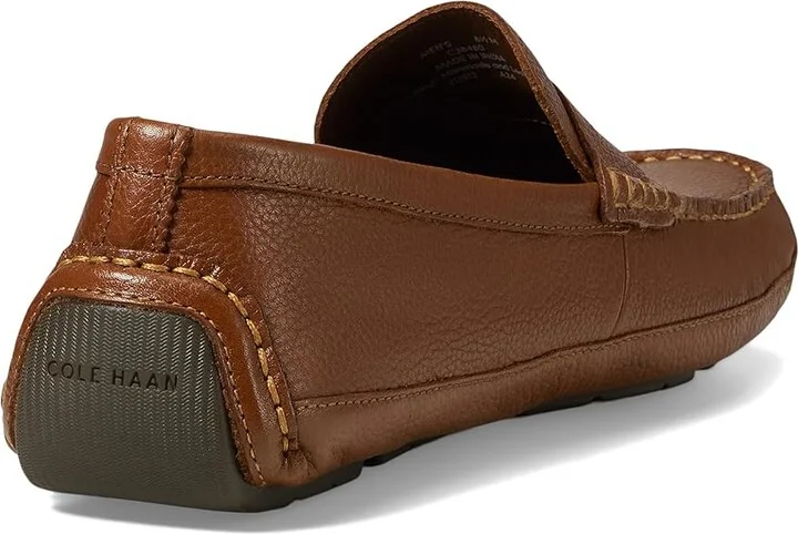 Cole Haan Wyatt Penny Driver Men's Shoes British Tan/Nicotine : 13 D - Medium, Leather - Image 4