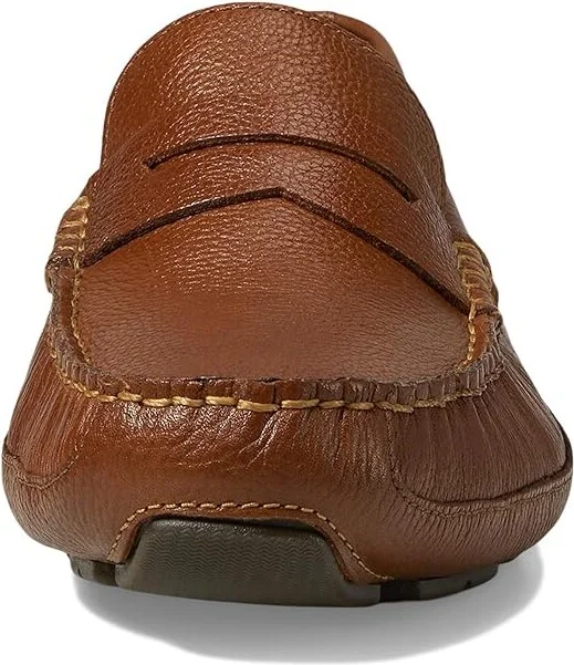Cole Haan Wyatt Penny Driver Men's Shoes British Tan/Nicotine : 13 D - Medium, Leather - Image 5