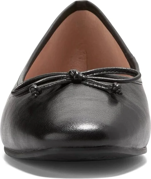 Cole Haan Yara Soft Ballet Women's Flat Shoes Black Leather : 9.5 B - Medium - Image 5