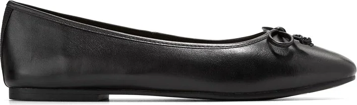 Cole Haan Yara Soft Ballet Women's Flat Shoes Black Leather : 9.5 B - Medium - Image 7