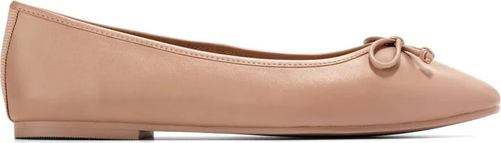 Cole Haan Yara Soft Ballet Women's Flat Shoes Brush Leather : 6 B - Medium - Image 7