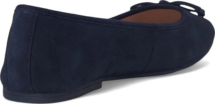 Cole Haan Yara Soft Ballet Women's Flat Shoes Midnight Navy Suede : 9.5 B - Medium, Leather - Image 4