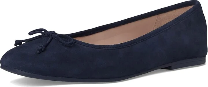 Cole Haan Yara Soft Ballet Women's Flat Shoes Midnight Navy Suede : 9.5 B - Medium, Leather - Image 5