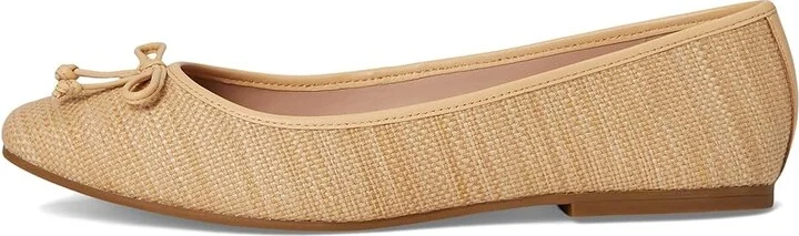 Cole Haan Yara Soft Ballet Women's Flat Shoes Raffia : 10 B - Medium, Leather - Image 6