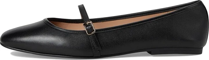 Cole Haan Yelena Maryjane Ballets Women's Flat Shoes Black Leather : 11 B - Medium - Image 6
