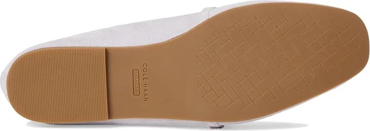 Cole Haan Yelena Maryjane Ballets Women's Flat Shoes Thistle Suede : 8.5 B - Medium, Leather - Image 3