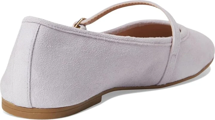Cole Haan Yelena Maryjane Ballets Women's Flat Shoes Thistle Suede : 8.5 B - Medium, Leather - Image 4
