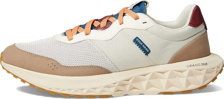 Cole Haan Zerogrand All Day Runner Men's Shoes Silver Birch/Moroccan Blue/Alabaster Gleam : 11.5 D - Medium, Textile - Image 6