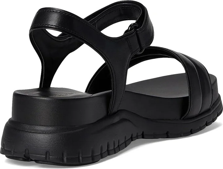Cole Haan Zerogrand Ankle Strap Sandals Women's Sandals Black/Black : 11 B - Medium, Synthetic - Image 4