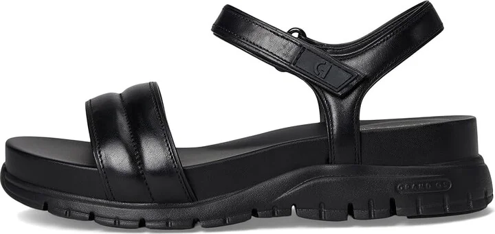 Cole Haan Zerogrand Ankle Strap Sandals Women's Sandals Black/Black : 11 B - Medium, Synthetic - Image 6
