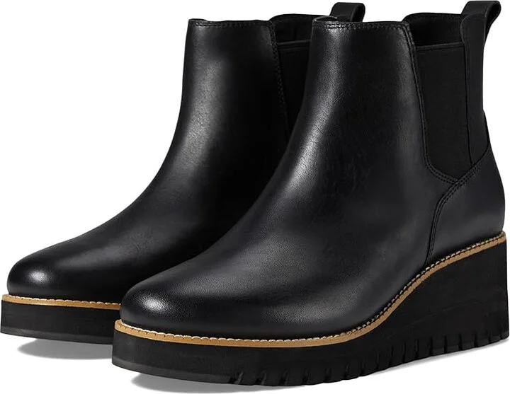Waterproof Black Leather