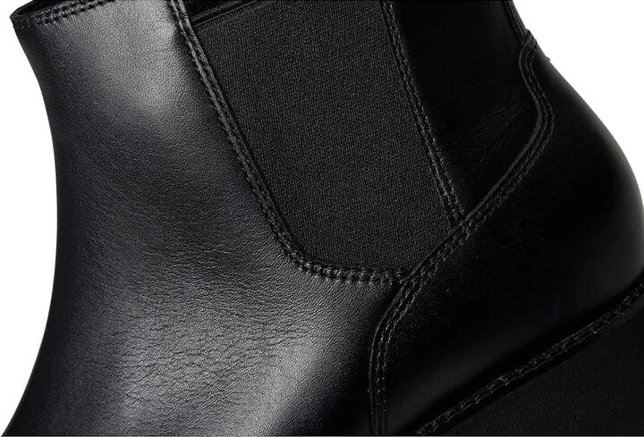 Cole Haan Zerogrand City Wedge Boot Women's Boots Black/Black Waterproof : 10.5 B - Medium, Leather - Image 7