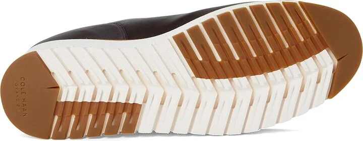 Cole Haan Zerogrand City Wedge Boot Women's Boots Dark Chocla/Ivory Waterproof : 7 B - Medium, Leather - Image 3