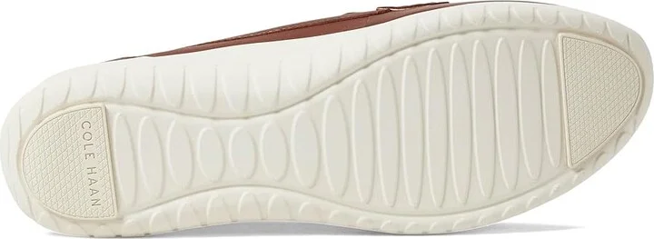 Cole Haan Zerogrand Meritt Leather Loafers Women's Flat Shoes Dark Cuoio/Ivory : 11 B - Medium - Image 3