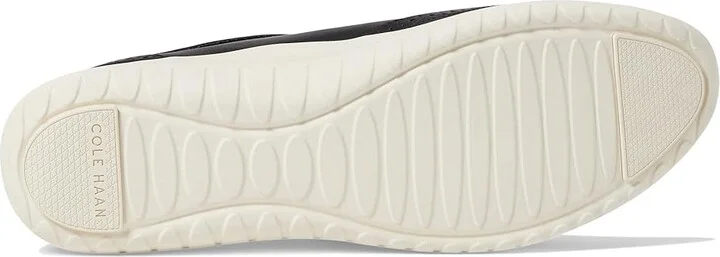 Cole Haan Zerogrand Meritt Wing Tip Oxford Women's Flat Shoes Black/Ivory : 6 B - Medium, Synthetic - Image 3