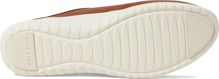 Cole Haan Zerogrand Meritt Wing Tip Oxford Women's Flat Shoes British Tan/Ivory : 5 C - Wide, Synthetic - Image 3