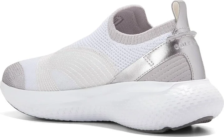 Cole Haan Zerogrand Motion Connect Women's Shoes Optic White/Micro Chip/Optic White : 9.5 B - Medium, Leather/Rubber - Image 4