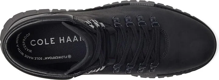 Cole Haan Zerogrand Remastered Hiking Boots Water Proof Men's Boots Black/Black/Pavement : 9.5 D - Medium, Synthetic - Image 2