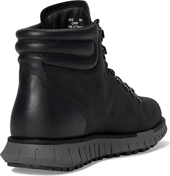 Cole Haan Zerogrand Remastered Hiking Boots Water Proof Men's Boots Black/Black/Pavement : 9.5 D - Medium, Synthetic - Image 4