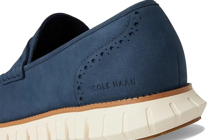 Cole Haan Zerogrand Remastered Penny Loafer Men's Lace-up Boots Big Dipper Nubuck/Natural Tan/Ivory : 11.5 W - Wide - Image 7