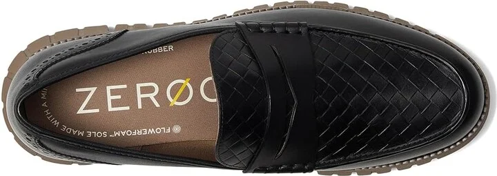 Cole Haan Zerogrand Remastered Penny Loafer Men's Lace-up Boots Black Stamped/Lava/Irish Coffee : 8.5 D - Medium - Image 2