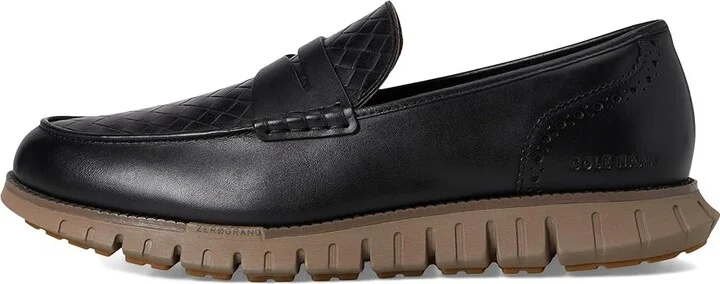 Cole Haan Zerogrand Remastered Penny Loafer Men's Lace-up Boots Black Stamped/Lava/Irish Coffee : 8.5 D - Medium - Image 6