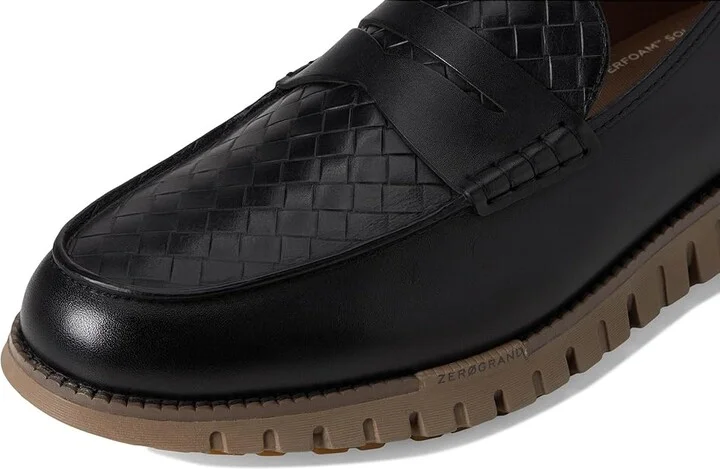 Cole Haan Zerogrand Remastered Penny Loafer Men's Lace-up Boots Black Stamped/Lava/Irish Coffee : 8.5 D - Medium - Image 7