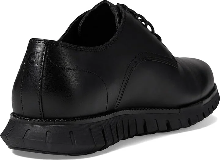 Cole Haan Zerogrand Remastered Plain Toe Oxford Men's Lace Up Wing Tip Shoes Black/Black : 8 W - Wide, Leather - Image 4