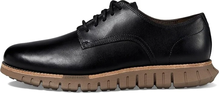 Cole Haan Zerogrand Remastered Plain Toe Oxford Men's Lace Up Wing Tip Shoes Black/Irish Coffee : 8 D - Medium, Leather - Image 6