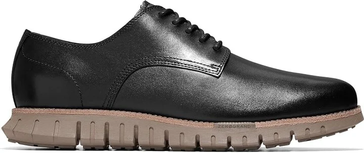 Cole Haan Zerogrand Remastered Plain Toe Oxford Men's Lace Up Wing Tip Shoes Black/Irish Coffee : 8 D - Medium, Leather - Image 7
