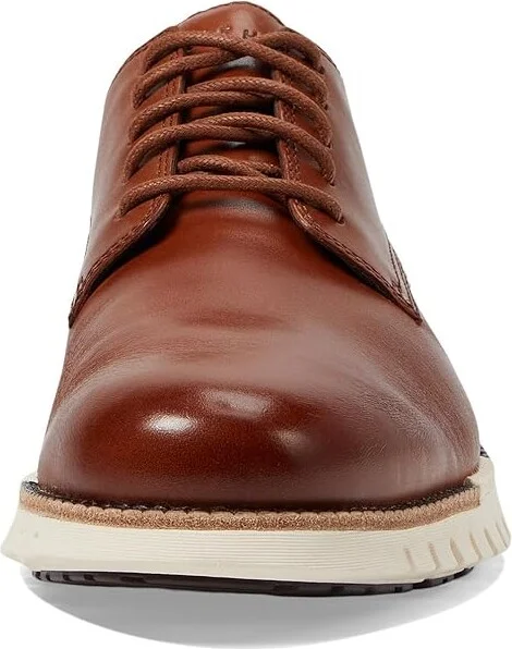 Cole Haan Zerogrand Remastered Plain Toe Oxford Men's Lace Up Wing Tip Shoes British Tan/Ivory : 7.5 D - Medium, Leather - Image 5