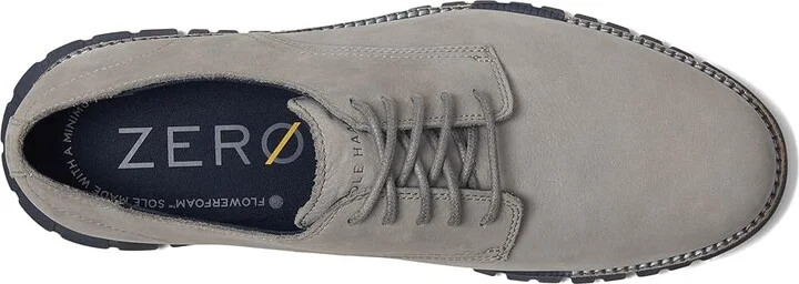 Cole Haan Zerogrand Remastered Plain Toe Oxford Men's Lace Up Wing Tip Shoes Sea Stone Nubuck/Lava Smoke/Big Dipper : 9 D - Medium, Leather - Image 2