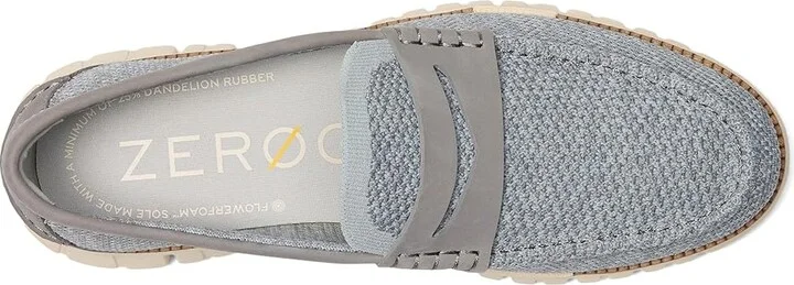 Cole Haan Zerogrand Remastered Stitchlite Loafer Men's Lace-up Boots Sea Stone/Natural/Ivory : 8 D - Medium, Leather - Image 2