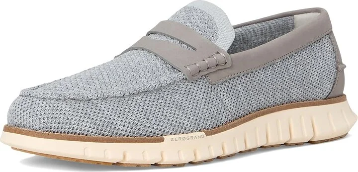 Cole Haan Zerogrand Remastered Stitchlite Loafer Men's Lace-up Boots Sea Stone/Natural/Ivory : 8 D - Medium, Leather - Image 5