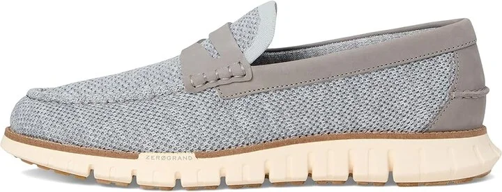 Cole Haan Zerogrand Remastered Stitchlite Loafer Men's Lace-up Boots Sea Stone/Natural/Ivory : 8 D - Medium, Leather - Image 6