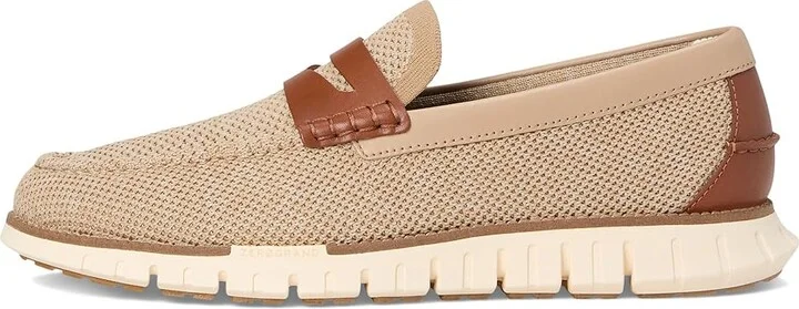 Cole Haan Zerogrand Remastered Stitchlite Loafer Men's Lace-up Boots Sesame/Brit Tan/Ivory : 10 D - Medium, Leather - Image 6