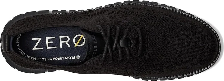 Cole Haan Zerogrand Remastered Stitchlite Wingtip Men's Lace-up Boots Black/Black : 8.5 W - Wide, Textile - Image 2