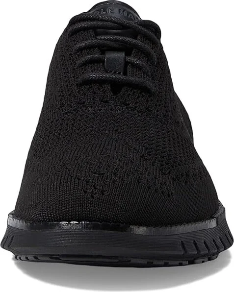 Cole Haan Zerogrand Remastered Stitchlite Wingtip Men's Lace-up Boots Black/Black : 8.5 W - Wide, Textile - Image 5