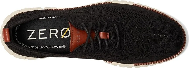 Cole Haan Zerogrand Remastered Stitchlite Wingtip Men's Lace-up Boots Black/Ivory : 9 D - Medium, Textile - Image 2