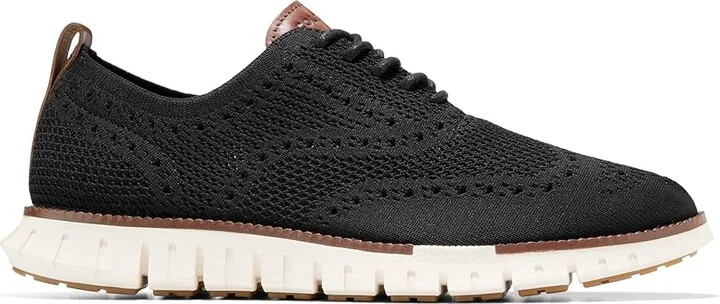 Cole Haan Zerogrand Remastered Stitchlite Wingtip Men's Lace-up Boots Black/Ivory : 9 D - Medium, Textile - Image 7