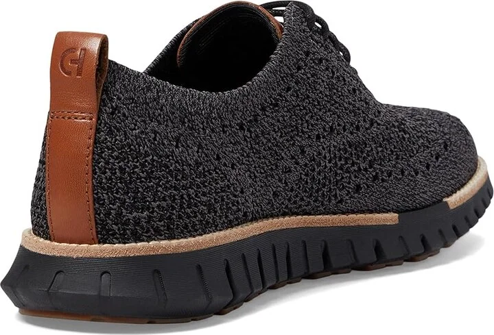 Cole Haan Zerogrand Remastered Stitchlite Wingtip Men's Lace-up Boots Magnet/Black : 8 D - Medium, Textile - Image 4