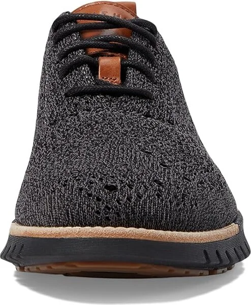 Cole Haan Zerogrand Remastered Stitchlite Wingtip Men's Lace-up Boots Magnet/Black : 8 D - Medium, Textile - Image 5