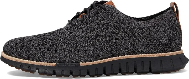 Cole Haan Zerogrand Remastered Stitchlite Wingtip Men's Lace-up Boots Magnet/Black : 8 D - Medium, Textile - Image 6
