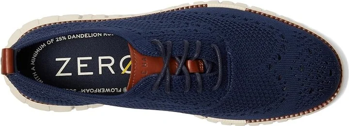 Cole Haan Zerogrand Remastered Stitchlite Wingtip Men's Lace-up Boots Marine Blue/Ivory : 8.5 D - Medium, Textile - Image 2