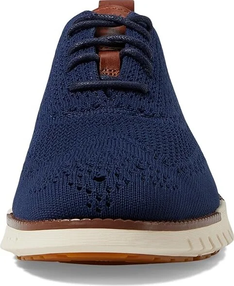 Cole Haan Zerogrand Remastered Stitchlite Wingtip Men's Lace-up Boots Marine Blue/Ivory : 8.5 D - Medium, Textile - Image 5