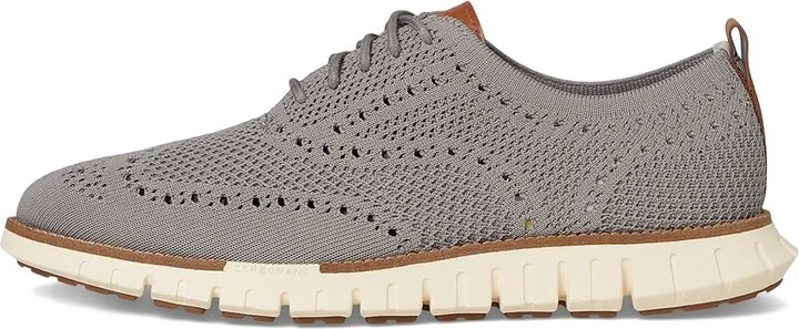 Cole Haan Zerogrand Remastered Stitchlite Wingtip Men's Lace-up Boots Sea Stone/Pecan/Ivory : 10 D - Medium, Textile - Image 6