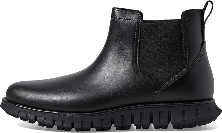 Cole Haan Zerogrand Remastered Waterproof Chelsea Boots Men's Boots Black/Black : 13 D - Medium, Leather - Image 6