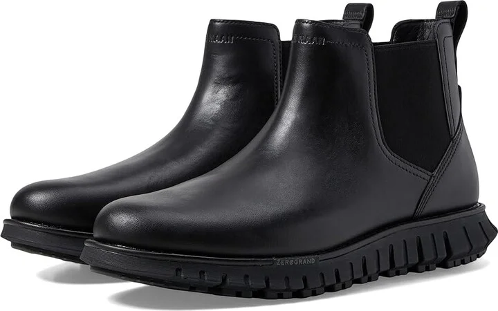 Cole Haan Zerogrand Remastered Waterproof Chelsea Boots Men's Boots Black/Black : 13 D - Medium, Leather